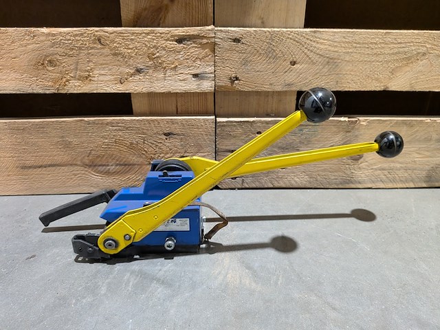 (ns materiaal) staalbandhaspel, met 2x omsnoeringsmachine, feifer b0 51 - afbeelding 3 van  12