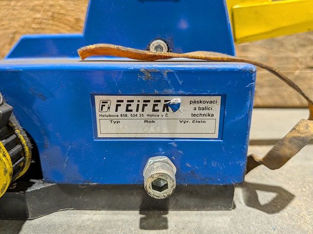 (ns materiaal) staalbandhaspel, met 2x omsnoeringsmachine, feifer b0 51 - afbeelding 4 van  12