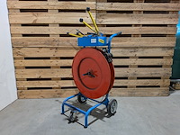 (ns materiaal) staalbandhaspel, met 2x omsnoeringsmachine, feifer b0 51 - afbeelding 1 van  12