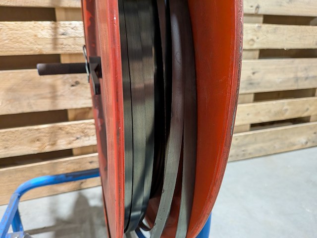 (ns materiaal) staalbandhaspel, met 2x omsnoeringsmachine, feifer b0 51 - afbeelding 10 van  12