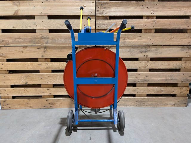 (ns materiaal) staalbandhaspel, met 2x omsnoeringsmachine, feifer b0 51 - afbeelding 11 van  12