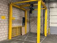 (ns materiaal) vrijstaande portaalkraan, verlinde, eurochain vr 25, 4 ton - afbeelding 1 van  9