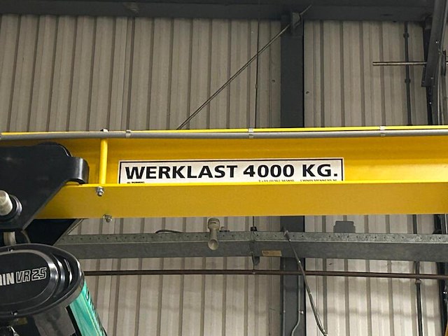(ns materiaal) vrijstaande portaalkraan, verlinde, eurochain vr 25, 4 ton - afbeelding 3 van  9