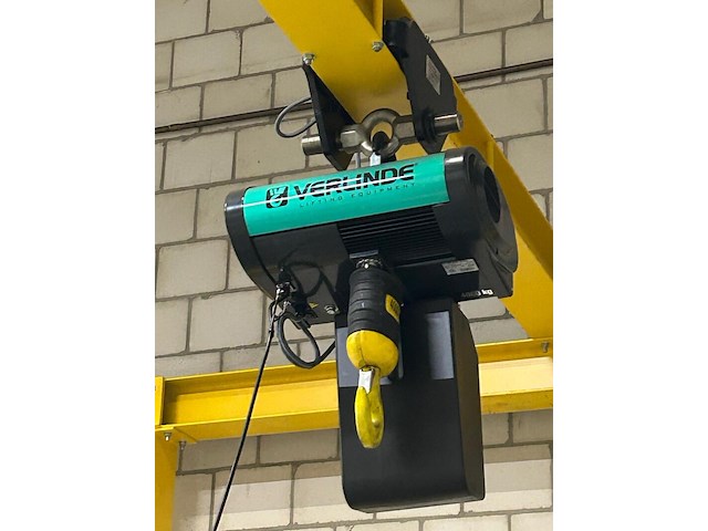 (ns materiaal) vrijstaande portaalkraan, verlinde, eurochain vr 25, 4 ton - afbeelding 4 van  9
