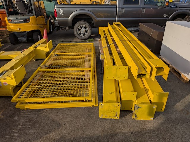 (ns materiaal) vrijstaande portaalkraan, verlinde, eurochain vr 25, 4 ton - afbeelding 9 van  9