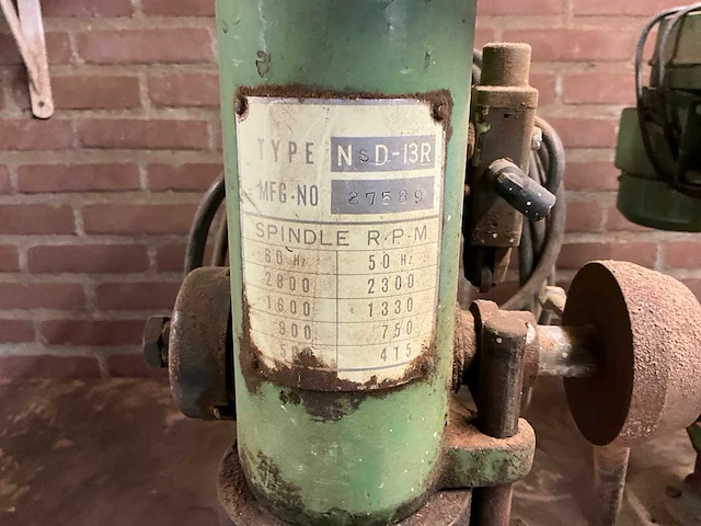 Nsd-13r - mh33/10 3-koppige tafelboormachine - afbeelding 2 van  11