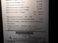 Nsp zonnepanelen model d6m290e3a - 6 stuks - afbeelding 2 van  2