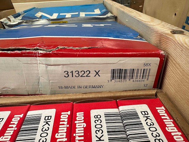 Ntn, skf, nsk, torrington - partij industriële lagers en lagerblokken - 165kg - afbeelding 4 van  12