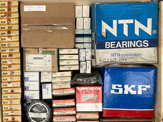 Ntn, skf, nsk, torrington - partij industriële lagers en lagerblokken - 165kg - afbeelding 7 van  12
