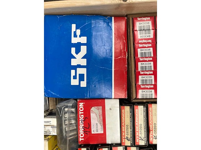 Ntn, skf, nsk, torrington - partij industriële lagers en lagerblokken - 165kg - afbeelding 12 van  12