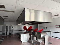 Nu air - likvd - industriële rvs afzuigkap