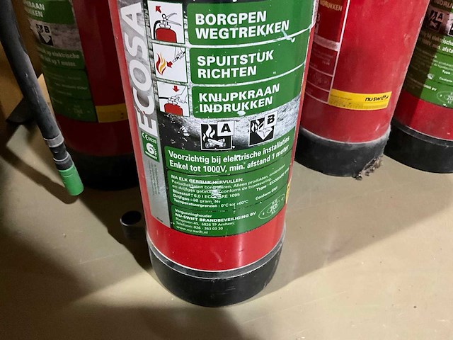 Nu-swift schuim brandblusser (7x) - afbeelding 3 van  6