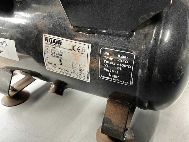 Nuair 6 l compressortank (4x) - afbeelding 2 van  2