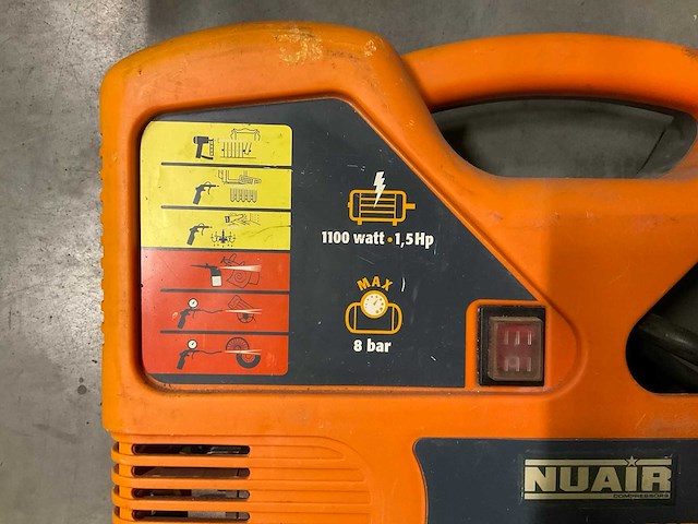 Nuair revolution boxy luchtcompressor - afbeelding 2 van  4