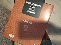 Nubuckleder cuir pell leather - 5 stuks - afbeelding 1 van  1