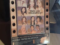 Nudestix nudies make-up display tinted blur stick