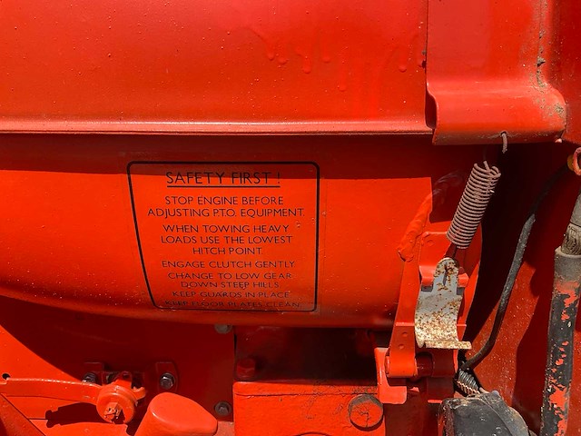Nuffield 460 oldtimer tractor - afbeelding 10 van  20