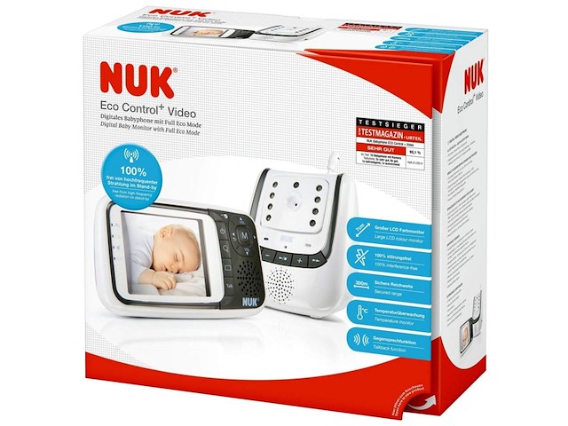Nuk babyphone 530d eco control audio display - afbeelding 3 van  4