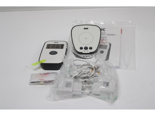 Nuk eco control 530d plus digitale babyfoon met audio-display, rustgevende slaapliedjes - afbeelding 4 van  5