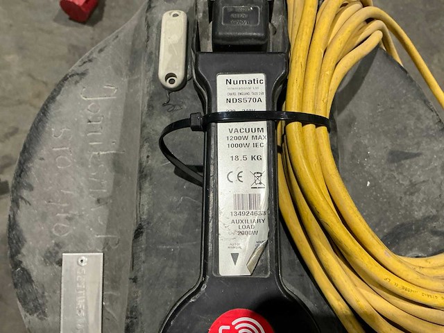 Numatic / airbo nds570a industriële stofzuiger - afbeelding 5 van  5