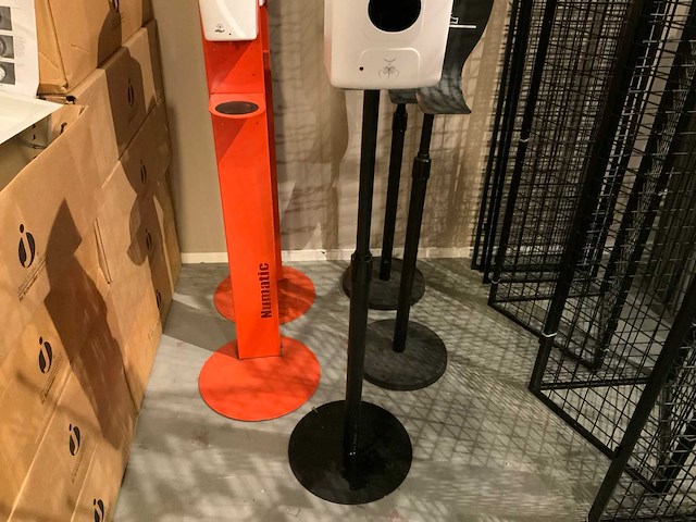 Numatic handdesinfectie dispensers (5x) - afbeelding 3 van  4