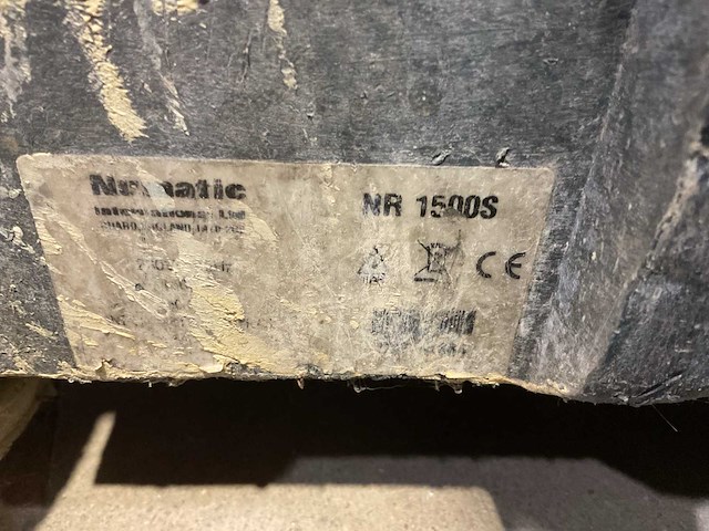 Numatic nr1506 eenschijfsmachine - afbeelding 3 van  3