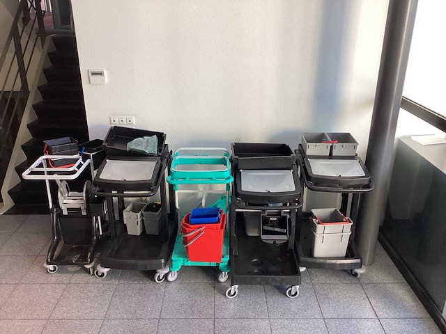 Numatic schoonmaakwagens (5x) - afbeelding 4 van  4