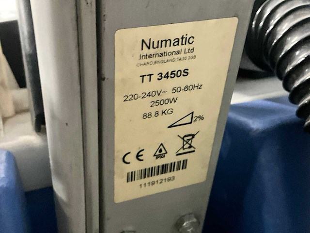 Numatic tt 3450 s schrobmachine - afbeelding 4 van  4