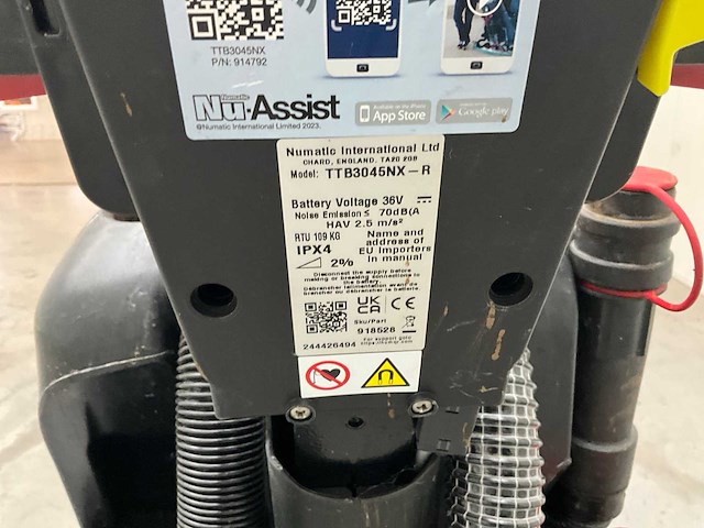 Numatic ttb3045nx schrobzuigmachine - afbeelding 7 van  15