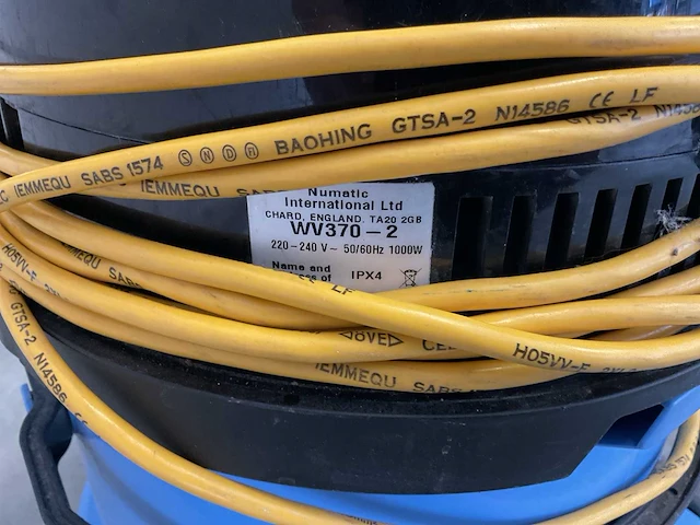 Numatic wv370-2 stofzuiger - afbeelding 3 van  3