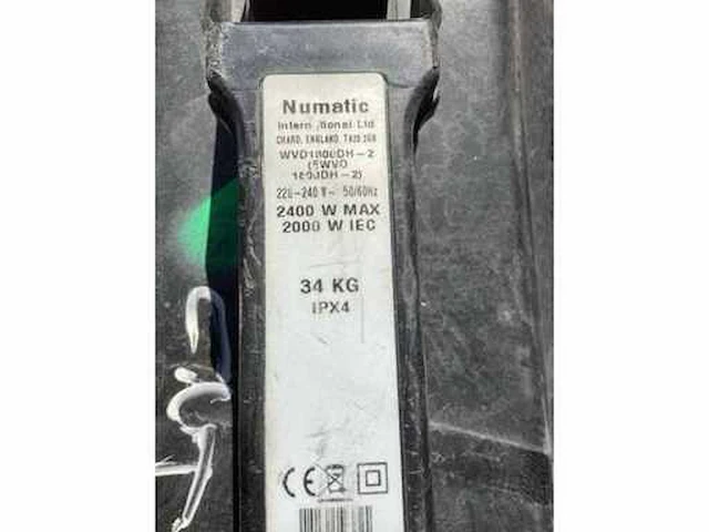 Numatic wvd1800dh-2 industriële stofzuiger - afbeelding 5 van  5