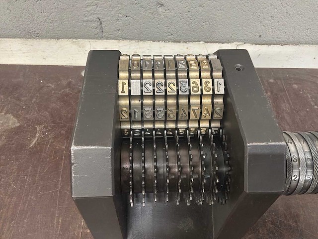 Nummeringsmachine - afbeelding 2 van  3