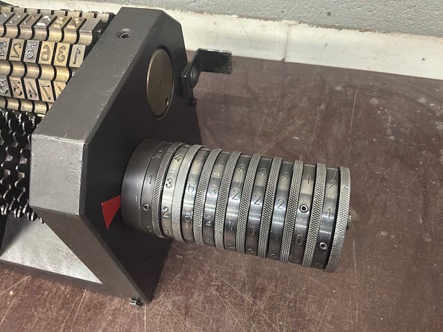 Nummeringsmachine - afbeelding 3 van  3