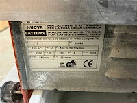 Nuova batipav 718 steenzaagmachine - afbeelding 6 van  6