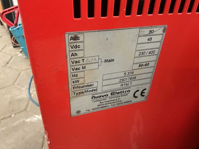 Nuova elettra rtm acculader - afbeelding 1 van  5