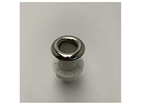 Nuova rade thru-hull met inox flens 3/4' inch met hosebarb ?19mm - l.82mm - afbeelding 5 van  6
