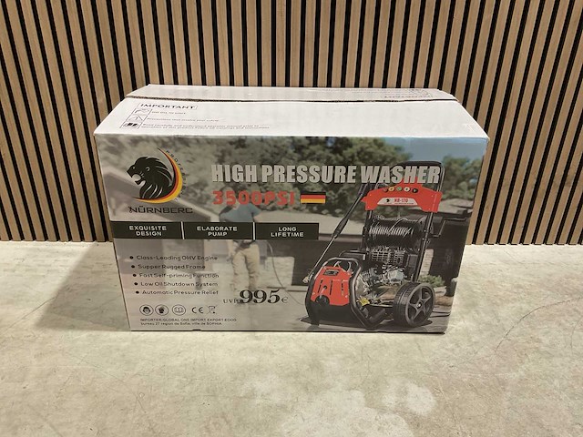 Nurnberg 3500psi geel nb-170 hogedrukreiniger - afbeelding 13 van  56