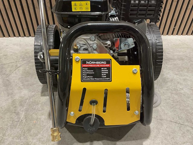 Nurnberg 3500psi geel nb-170 hogedrukreiniger - afbeelding 31 van  58