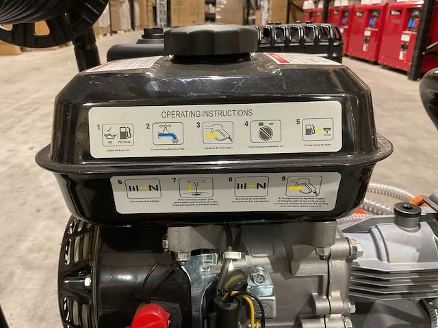 Nurnberg 3500psi rood nb-170 hogedrukreiniger - afbeelding 8 van  52