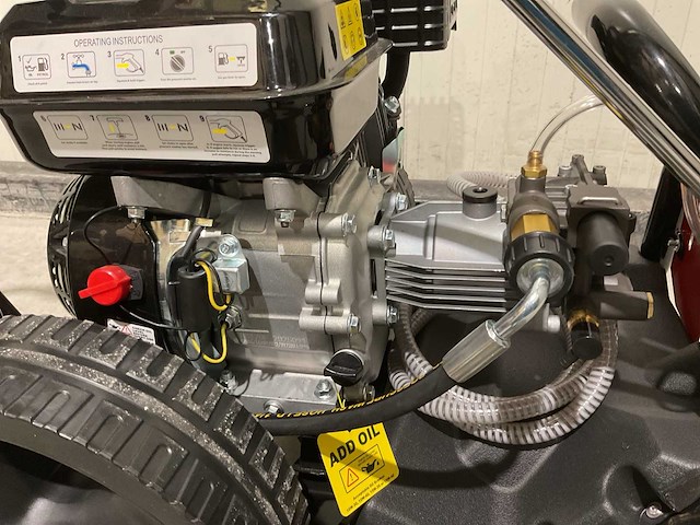 Nurnberg 3500psi rood nb-170 hogedrukreiniger - afbeelding 49 van  56