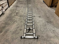 Nurnberg tl4.4 telescopic ladder 4,4 meter ladder en trap - afbeelding 1 van  6