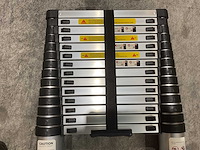 Nurnberg tl4.4 telescopic ladder 4,4 meter ladder en trap - afbeelding 6 van  6