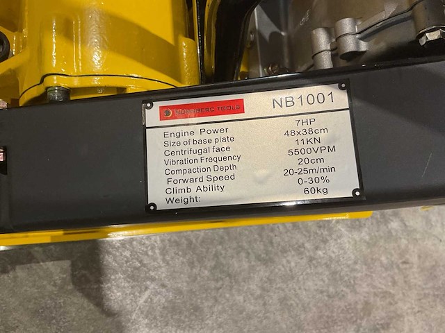 Nurnberg tools nb1001 trilplaat - afbeelding 6 van  7