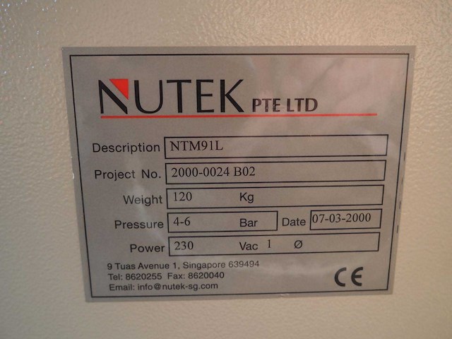 Nutek - ntm91l - kantel-transportband - afbeelding 2 van  10