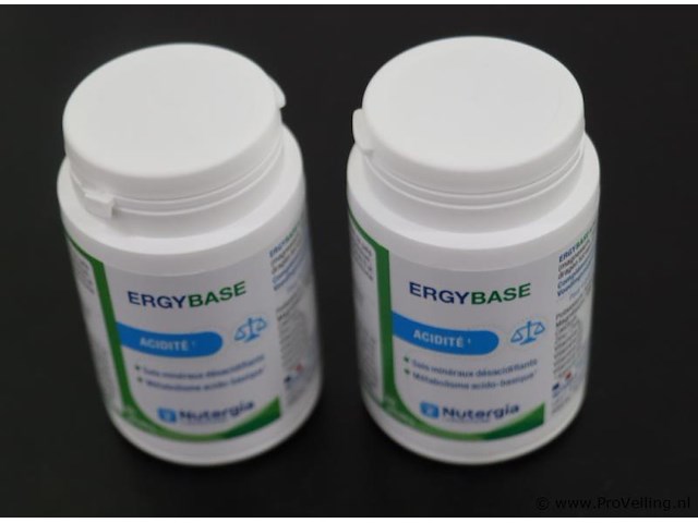 Nutergia ergybase – 2 potten á 60 capsules - afbeelding 1 van  4