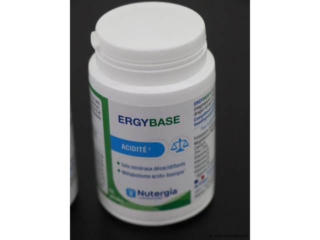 Nutergia ergybase – 2 potten á 60 capsules - afbeelding 2 van  4