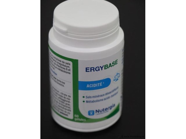 Nutergia ergybase – 2 potten á 60 capsules - afbeelding 3 van  4