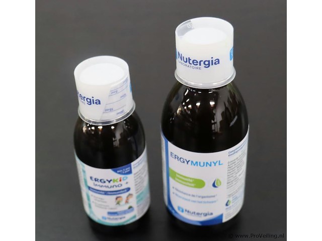 Nutergia ergykid immuno+ & ergymunyl – 2 flessen 150/250ml - afbeelding 1 van  4
