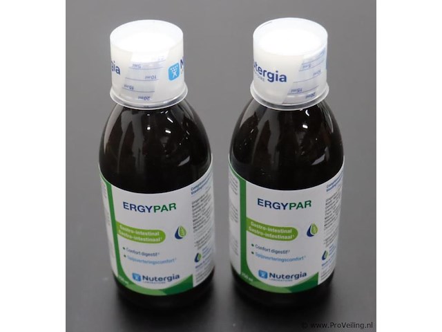 Nutergia ergypar – 2 flessen á 250ml - afbeelding 1 van  4