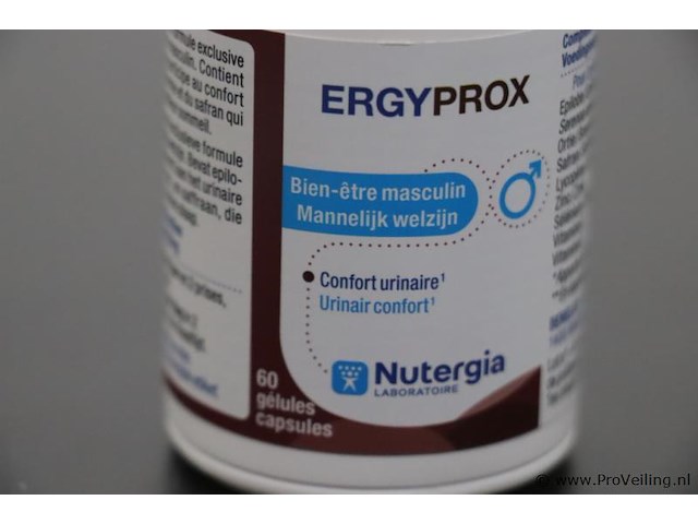 Nutergia ergyprox - 1 pot á 60 capsules - afbeelding 2 van  3